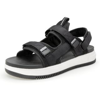 【G.P】d6女款Q軟緩震厚底舒適兩用涼鞋D692W-黑色(SIZE:36-39 共三色)