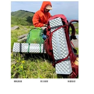 【May Shop】戶外IXPE蛋殼鋁膜折疊防潮墊隔絕地氣午睡墊帳篷地墊加厚野餐墊(免打氣床墊)