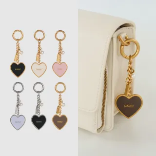 【ROBINMAY】愛心鐵鍊吊飾(多色任選)