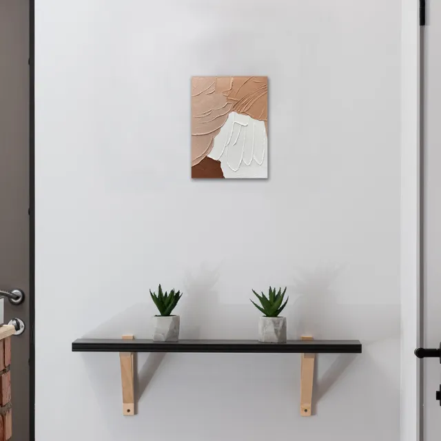 【御畫房】當代國家級展覽畫家 抽象系列手繪油畫60×80cm(DB-071)
