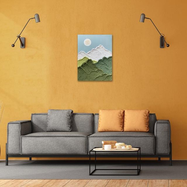 【御畫房】當代國家級展覽畫家 抽象系列手繪油畫60×80cm(DB-090)