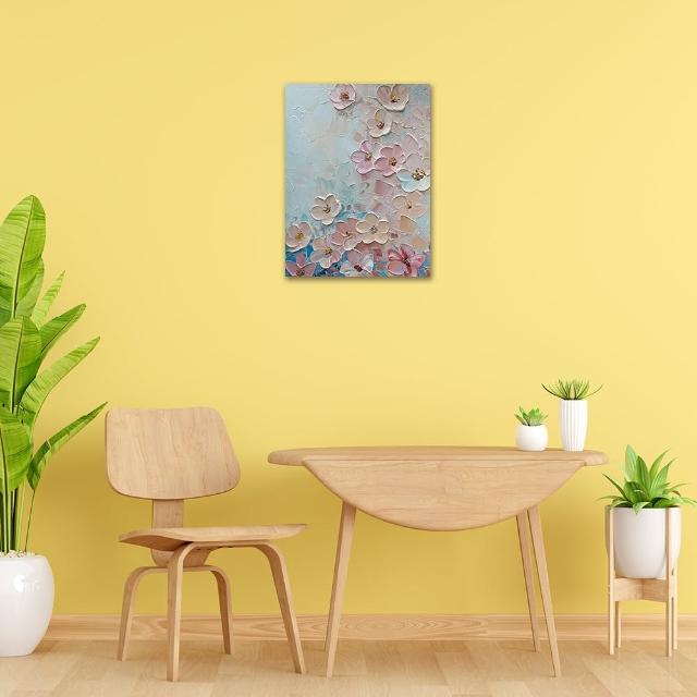 【御畫房】當代國家級展覽畫家 抽象系列手繪油畫60×80cm(DB-069)