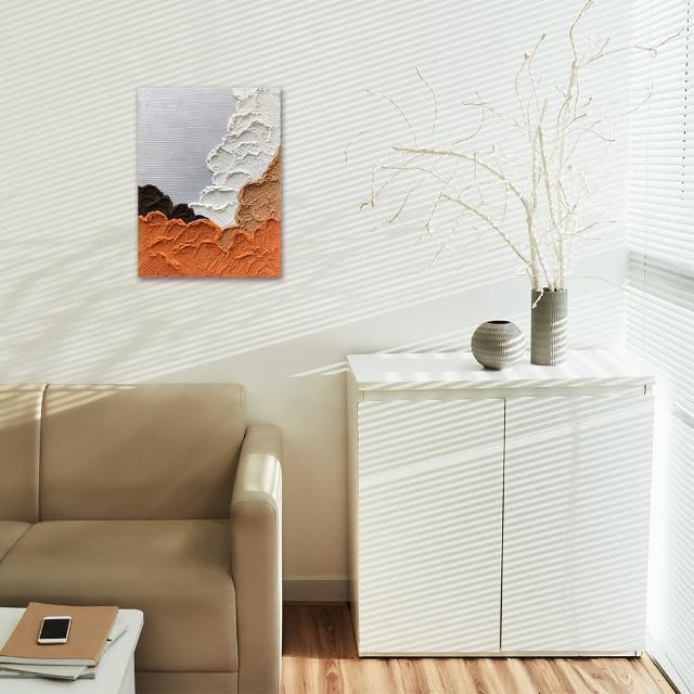 【御畫房】當代國家級展覽畫家 抽象系列手繪油畫60×80cm(DB-081)