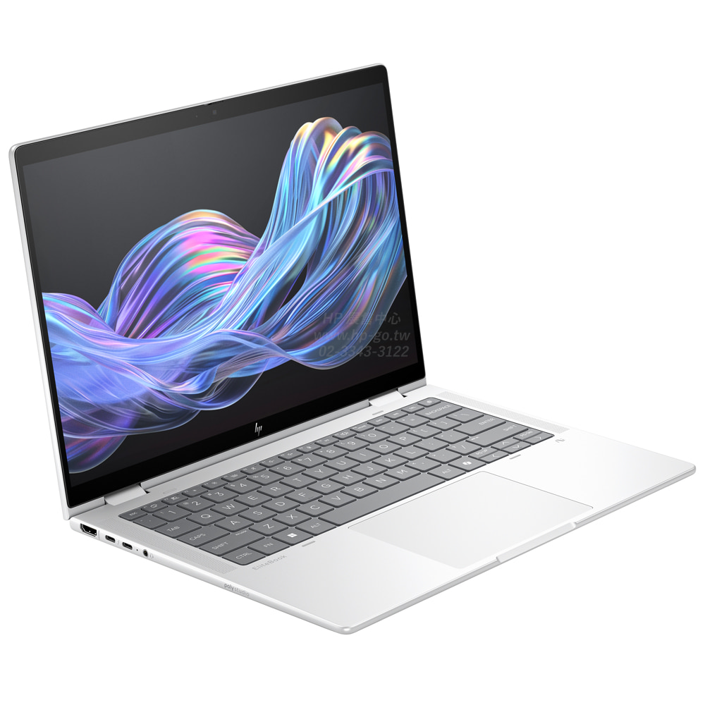 【HP 惠普】14吋翻轉觸控Ultra 5 236V商用EVO筆電(EliteBook X Flip G1i/BG2R0PT/16G/1T SSD/W11P/3年保固)