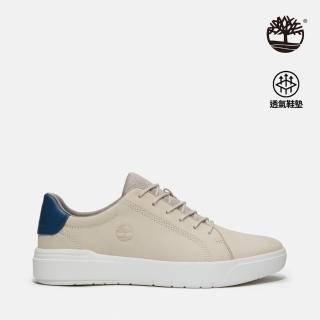 【Timberland官方旗艦】男款象牙白低筒休閒鞋(A41F7EX4)