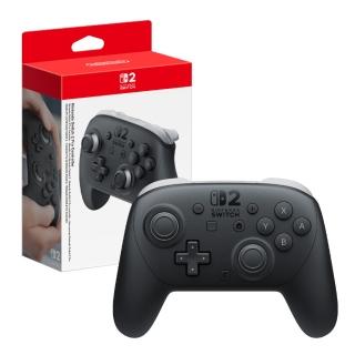 【Nintendo 任天堂】預購7-9月上市★Nintendo Switch2 黑灰色 Pro 控制器 手把(臺灣公司貨)