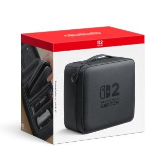 【Nintendo 任天堂】預購7-9月上市★Nintendo Switch 2 全套收納包 灰黑(臺灣公司貨)