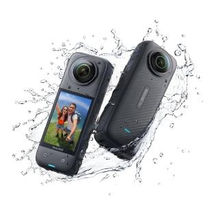 【Insta360】X4 全景360度 8K 運動相機 攝影機 + 256G記憶卡(公司貨-戶外安全收納組)