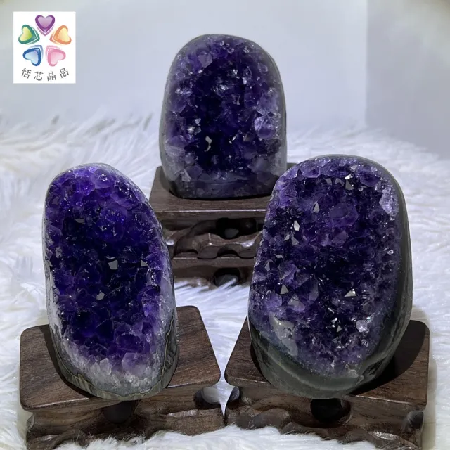 【恬芯晶品】頂級烏拉圭紫晶鎮 ESPPRO隨機出貨(帝王紫水晶擺件辦公室開運水晶招財招貴人風水擺件鎮宅擋煞)
