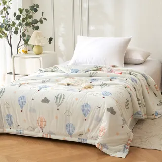 【ALAI 寢飾工場】買1送1 涼夏韓版抗菌冰絲涼被 多款任選 150×200cm(可水洗/四季被/冰冰被/涼感絲/隨身被)