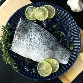 【天時福】雙產銷外銷級金目鱸魚菲力片切組(鱸魚排200g±10%X8片+贈鱸魚丸250gX1包)