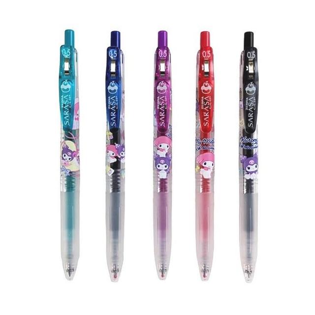 【ZEBRA 斑馬牌】限量-SARASA 美樂蒂&酷洛米 鋼珠筆 0.5mm(JJ15)