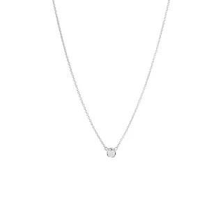 【Georg Jensen 官方旗艦店】GEORG JENSEN SIGNATURE DIAMONDS 項鏈(18K白金 鑽石)