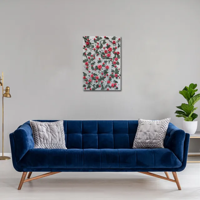 【御畫房】當代國家級展覽畫家 抽象系列手繪油畫70×100cm(DB-112)
