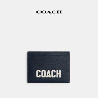 【COACH】蔻馳官方直營 COACH圖案卡夾-深海軍藍色(CP275)