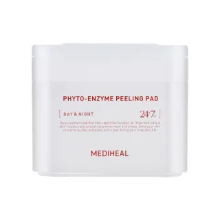 【MEDIHEAL 美迪惠爾】官方直營 植物酵素亮肌煥膚柔膚棉(淨化毛孔/促進角質更新)