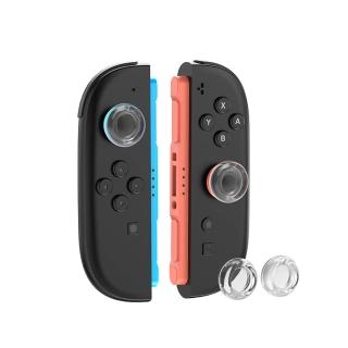 【良值】NS2 Switch 2 Joy-Con 2 控制器專用類比鈕保護套 透明款(L1064 蘑菇頭搖桿頭).