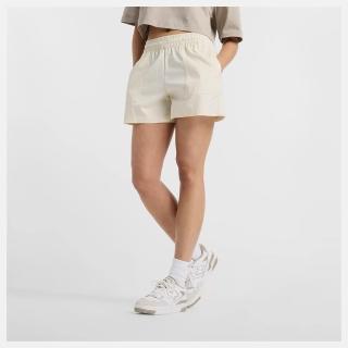 【NEW BALANCE】NB 多口袋短褲 短褲 運動 休閒 女 杏色(WS51540LIN-F)