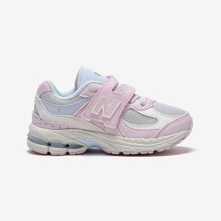 【NEW BALANCE】NB 2002 童鞋 休閒鞋 運動鞋 魔鬼氈 男童 女童 粉色(PV2002BP-W)