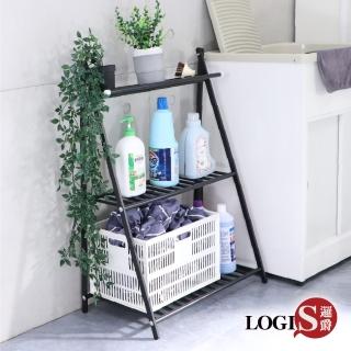 【LOGIS】不鏽鋼多層架(層架 收納架 花架 鞋架 景觀架)