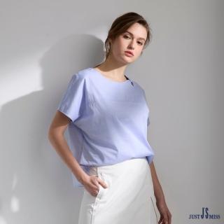 【Just J’S Miss】領口不對稱造型上衣