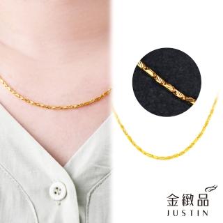 【金緻品】黃金項鍊 金葉鍊 1.5錢(5G工藝 純金鍊子 女款 金素鍊 素鍊 單鍊 金鍊子 純項鍊 單項鍊)