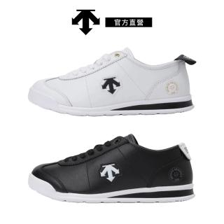 【DESCENTE】迪桑特 CHRON TEMPO CLASSIC 女士 運動休閒鞋(黑白色/黑色)