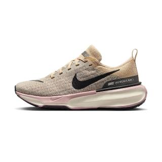【NIKE 耐吉】ZoomX Invincible RN FK 3 PRM 女鞋 沙灰粉色 氣墊 緩震 慢跑鞋 FQ5027-100