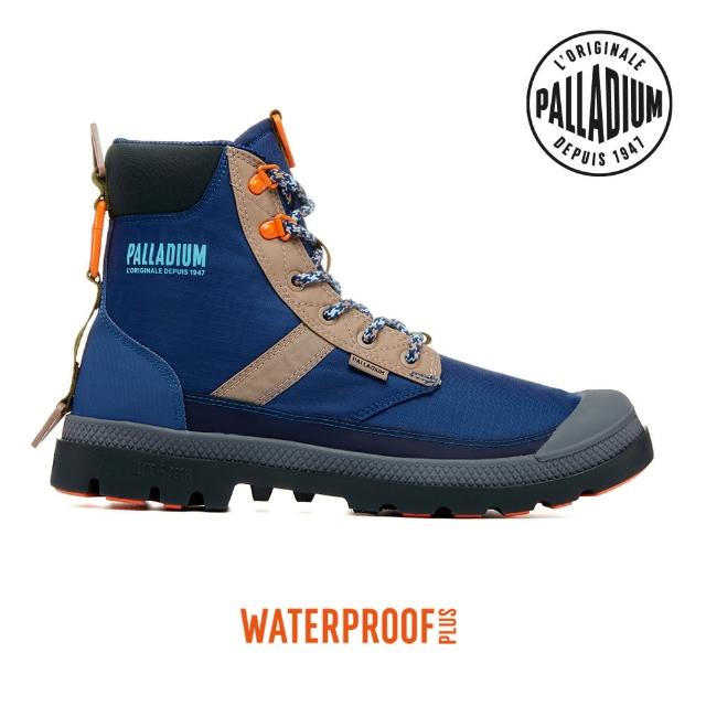 【Palladium】SPORTCUFF LT+ VPR WP+橘標輕量防水靴/防水鞋/休閒鞋-男鞋/女鞋-海軍藍(74068-410-M)