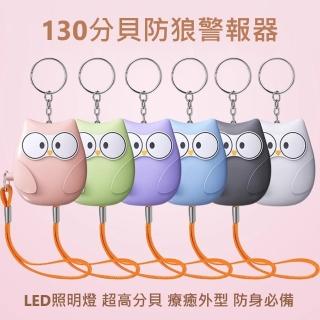 【挪威森林】LED防身警報器 防狼警報器 隨身警報器(130高分貝女子防狼器 老人兒童呼救器 求救器)