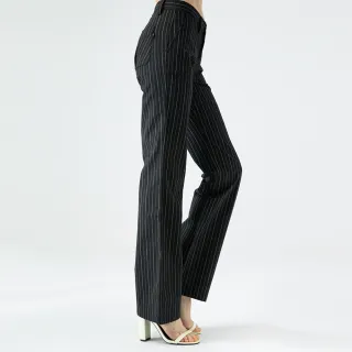 【BLUE WAY】女裝 貼袋條紋直筒 長褲 休閒褲-ET BOiTE箱子