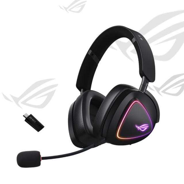 【ASUS 華碩】ROG Delta II 無線三模電競耳機 黑色