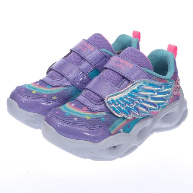 【SKECHERS】女嬰童系列 嬰童鞋 TWISTY GLOW(303718NLVMT)