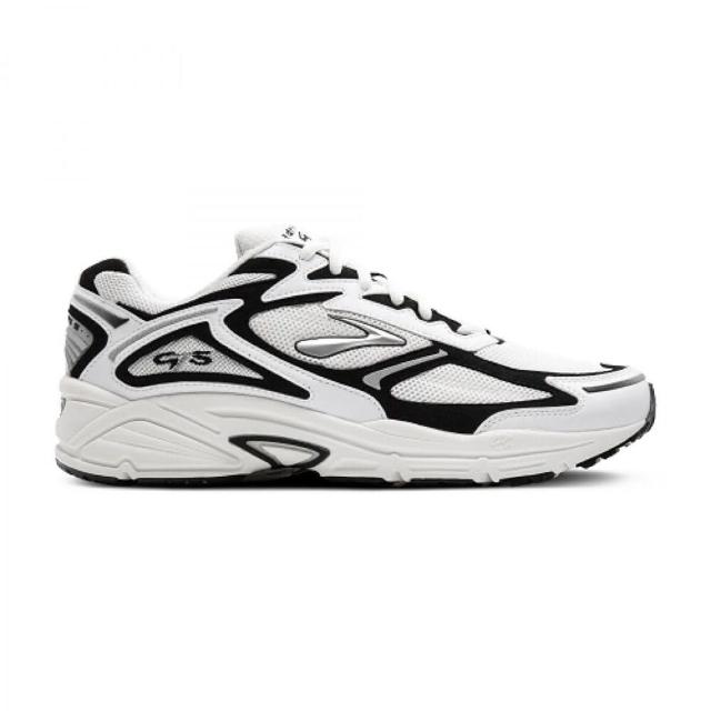【BROOKS】Adrenaline Gts 4 女 慢跑鞋 支撐 彈力 緩震 復古限定款 白黑(1204741B049)