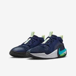 【NIKE 耐吉】籃球鞋 女鞋 大童 運動鞋 緩震 AIR ZOOM CROSSOVER 2 SE GS 藍 HM8521-400(2C5234)