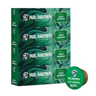 【MR.BROWN 伯朗】芳醇盛典義式咖啡膠囊x4盒(10入/盒)