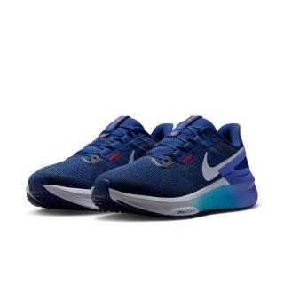 【NIKE 耐吉】慢跑鞋 男鞋 運動鞋 緩震 AIR ZOOM STRUCTURE 25 藍 DJ7883-017