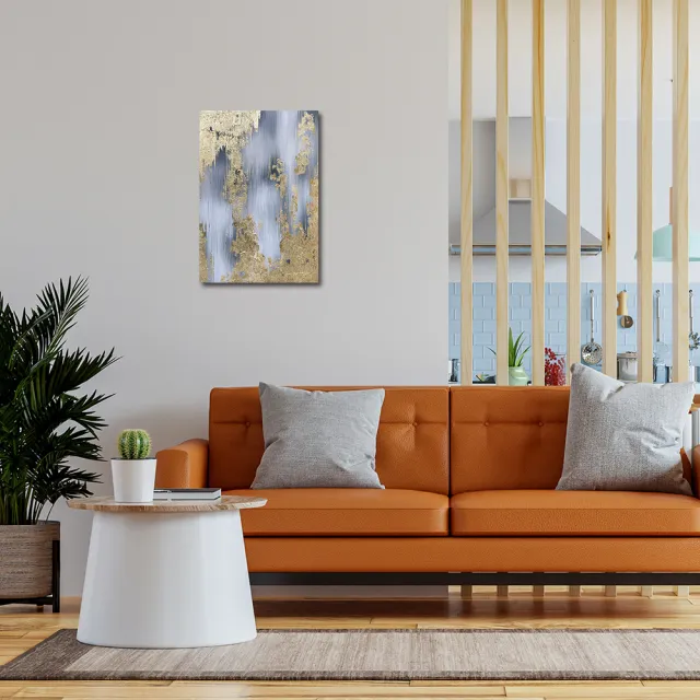 【御畫房】當代國家級展覽畫家 抽象系列手繪油畫70×100cm(DB-152)