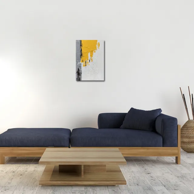 【御畫房】當代國家級展覽畫家 抽象系列手繪油畫70×100cm(DB-161)