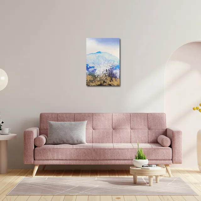 【御畫房】當代國家級展覽畫家 抽象系列手繪油畫70×100cm(DB-153)