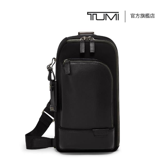 【TUMI】Harrison Gregory 休閒單肩背包 - 黑(TUMI 官方旗艦店)