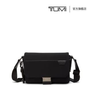 【TUMI】Harrison Parson 簡約休閒斜揹包 - 黑(TUMI 官方旗艦店)