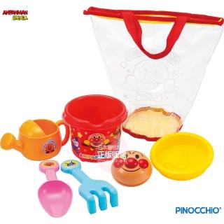 【ANPANMAN 麵包超人】官方商店 麵包超人 繽紛可攜式沙堆組