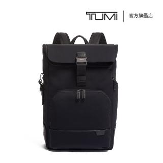 【TUMI】Harrison Osborn 旅行商務用捲頂揹包 - 黑(TUMI 官方旗艦店)