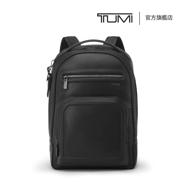 【TUMI】Harrison Warren 16 吋筆電大容量都會商務休閒背包 - 亮黑(TUMI 官方旗艦店)