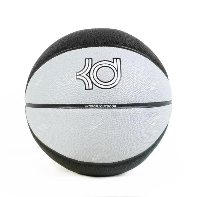【NIKE 耐吉】All Court 8p K Durant 籃球 7號 橡膠 黑灰(DV4205-084)