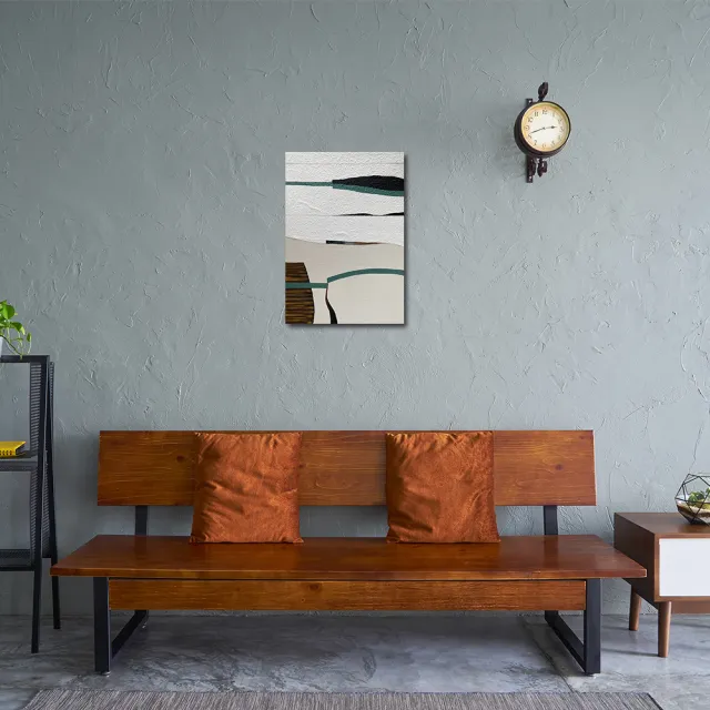 【御畫房】當代國家級展覽畫家 抽象系列手繪油畫70×100cm(DB-169)