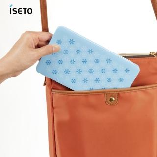 【ISETO 伊勢藤】日製隨身口罩收納盒-2入-多色可選(口罩盒/隨身盒/便攜盒/平整收納/防疫小物)
