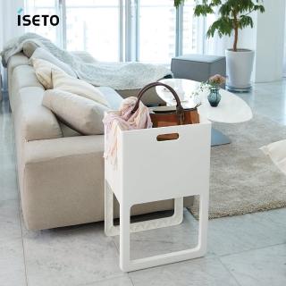 【ISETO 伊勢藤】日製ACOT折疊式桌邊萬用籃-多色可選(萬用籃/收納籃/洗衣籃/雜物籃/高腳籃)