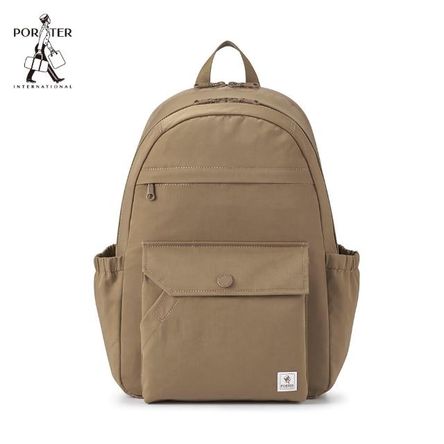 【PORTER INTERNATIONAL】精粹休閒LAPSE後背包(駝棕)